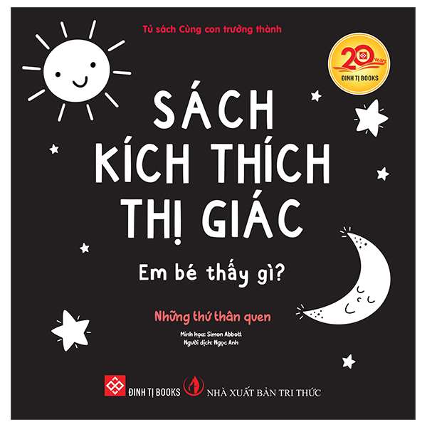 Sách Kích Thích Thị Giác - Em Bé Thấy Gì? - Những Thứ Thân Quen