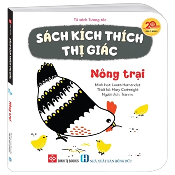 Sách Kích Thích Thị Giác - Nông Trại - Bìa Cứng