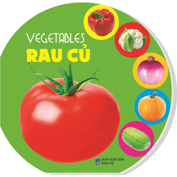 sách lật mở: vegetables - rau củ (2021)