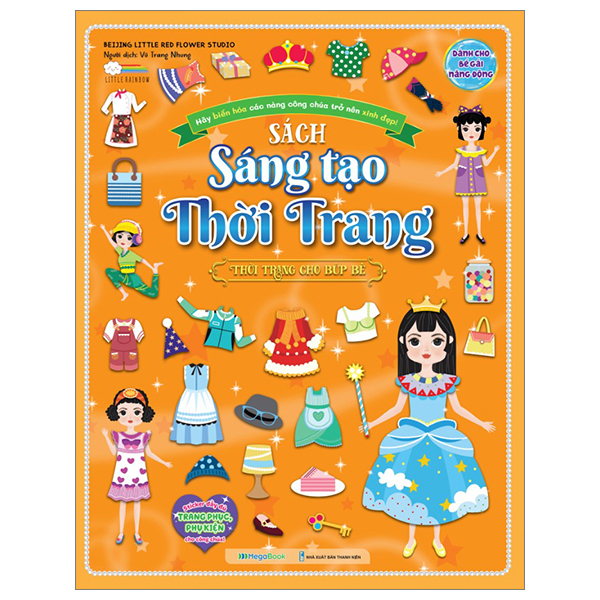 sách sáng tạo thời trang - thời trang cho búp bê