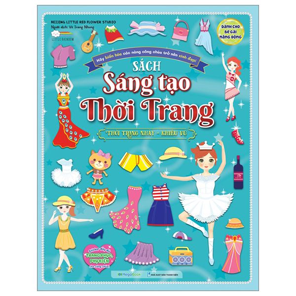 sách sáng tạo thời trang - thời trang nhảy - khiêu vũ