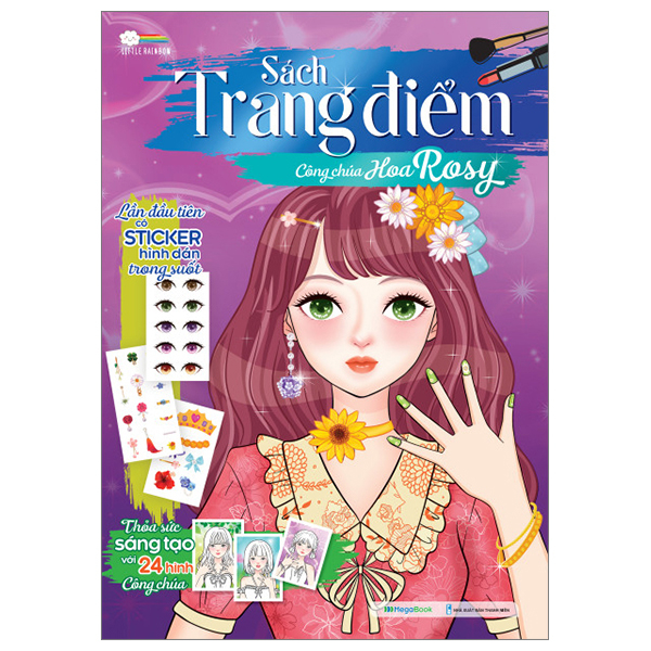 sách trang điểm - công chúa hoa rosy