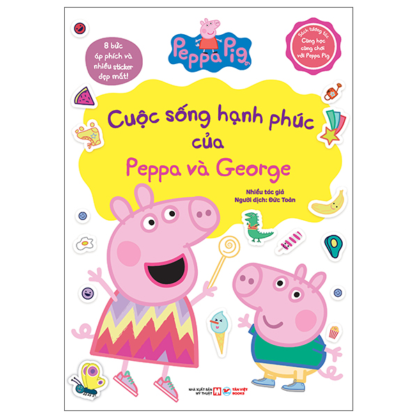 Sach Tuong Tac - Cung Hoc Cung Choi Voi Peppa Pig - Cuoc Song Hanh Phuc Cua Peppa Va George