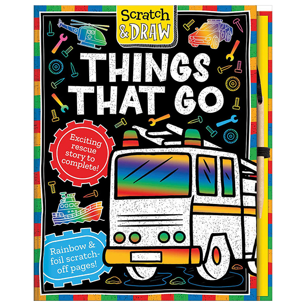 scratch and draw - things that go