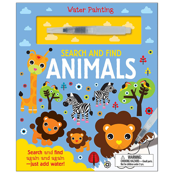 search and find animals (water painting search and find)