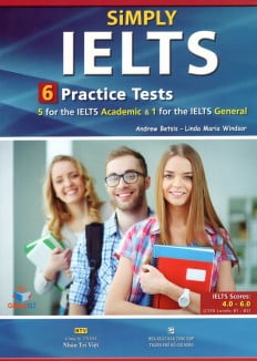 simply ielts - 6 practice tests (kèm cd)