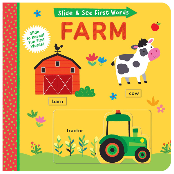 slide and see first words - farm