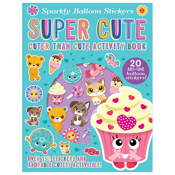 sparkly balloon sticker - super cute