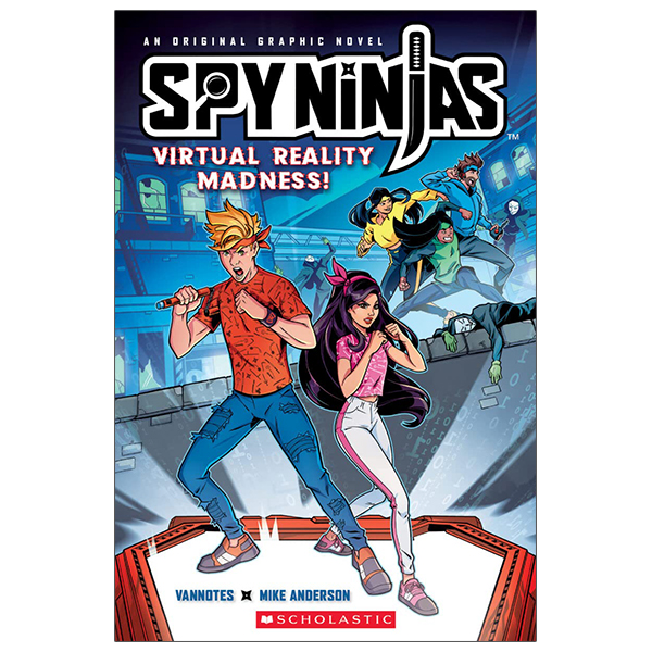 spy ninjas official graphic novel: virtual reality madness!