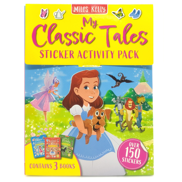 sticker activity books - my classic tales