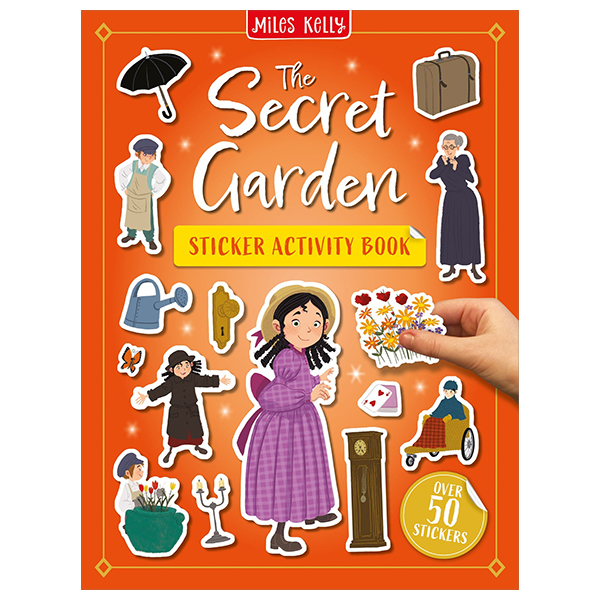 sticker activity books - the secret garden