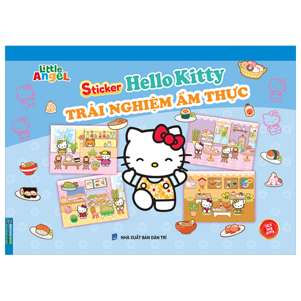 sticker hello kitty - trải nghiệm ẩm thực