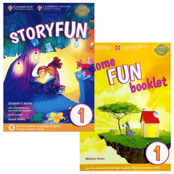 storyfun for starters 1 - sb w online act & home fun bkl