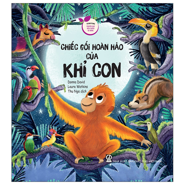 storytime - truyện hay rèn luyện kĩ năng - chiếc gối hoàn hảo của khỉ con