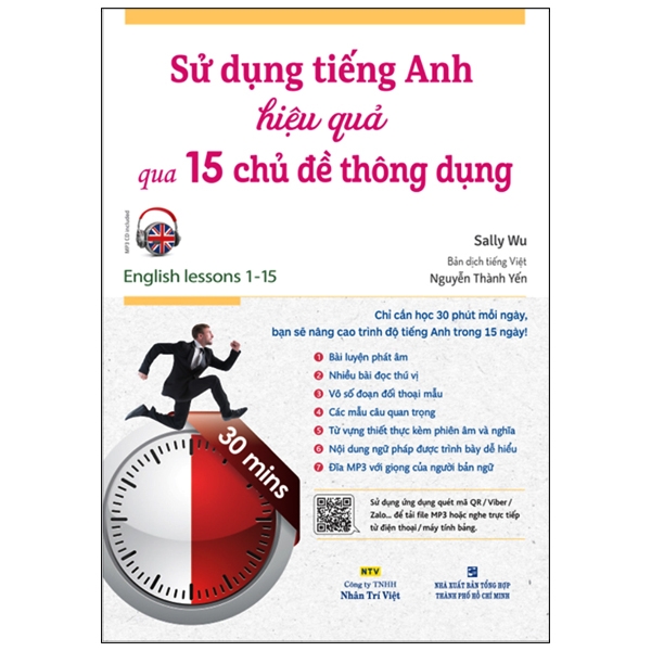 sử dụng tiếng anh hiệu quả qua 15 chủ đề thông dụng (kèm 1 đĩa mp3)