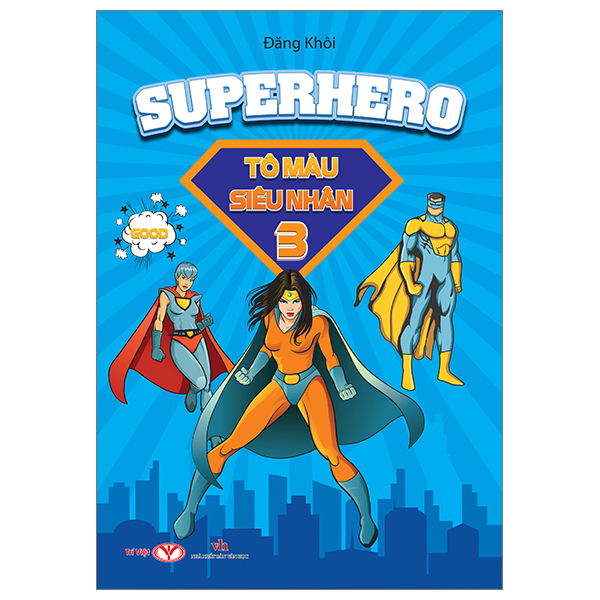 superhero - tô màu siêu nhân - tập 3