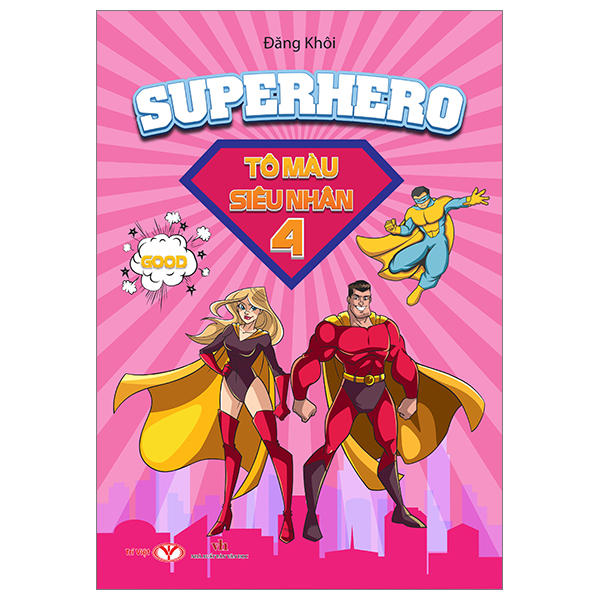 superhero - tô màu siêu nhân - tập 4