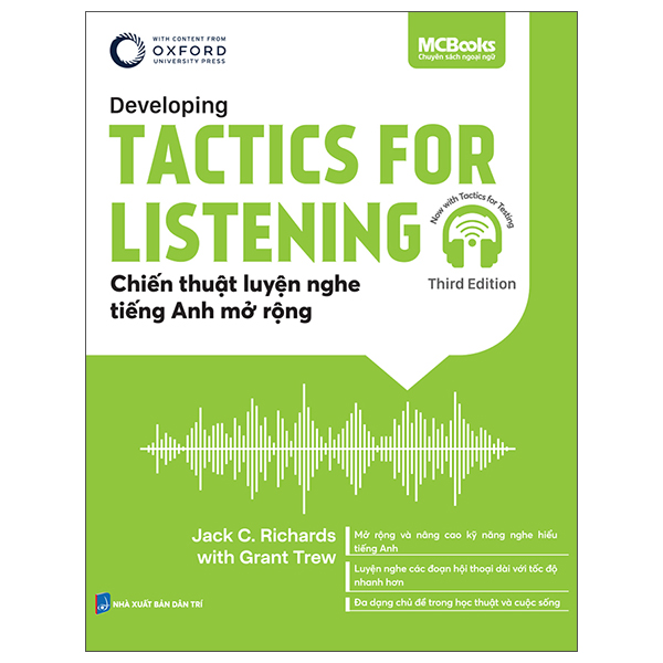 Tactics For Listening - Developing - Chiến Thuật Luyện Nghe Tiếng Anh Mở Rộng