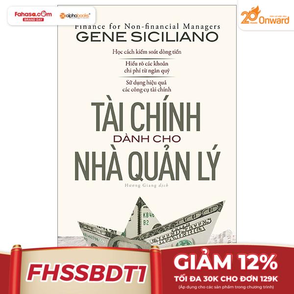 tài chính dành cho nhà quản lý