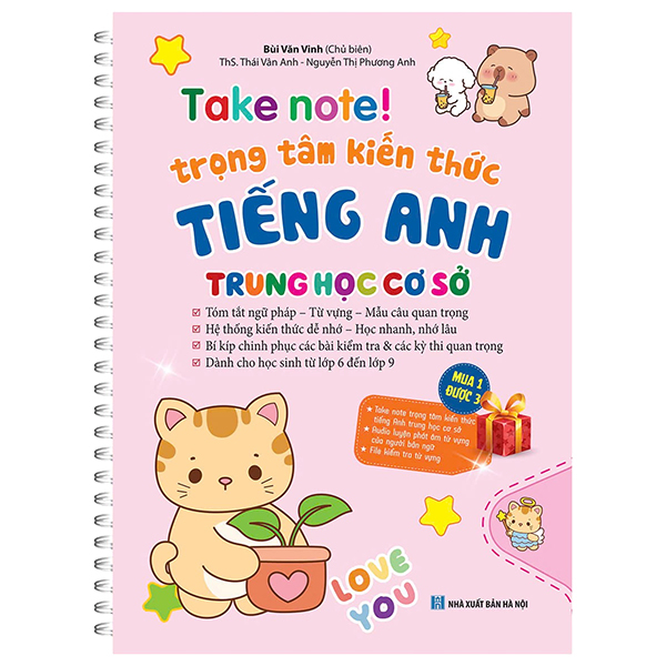 Take Note! - Trong Tam Kien Thuc Tieng Anh Trung Hoc Co So - Ban Lo Xo