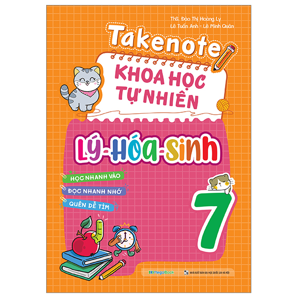 takenote khoa học tự nhiên lý-hóa-sinh 7