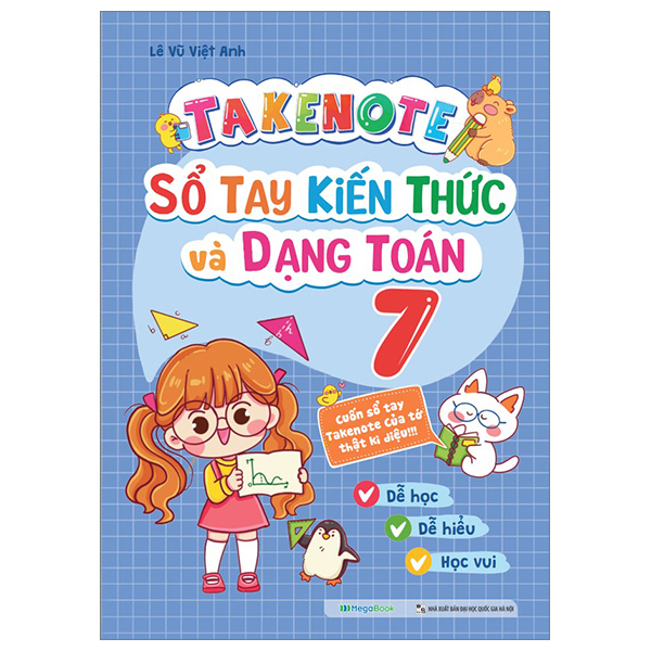 takenote - sổ tay kiến thức và dạng toán 7