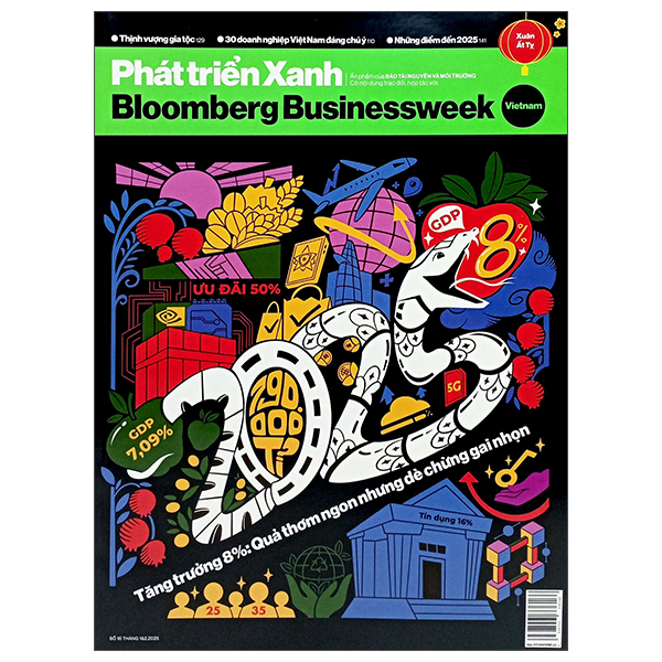 tạp chí blooberg businessweek việt nam - số tháng 01/2025 - ấn phẩm đặc biệt - the year ahead!