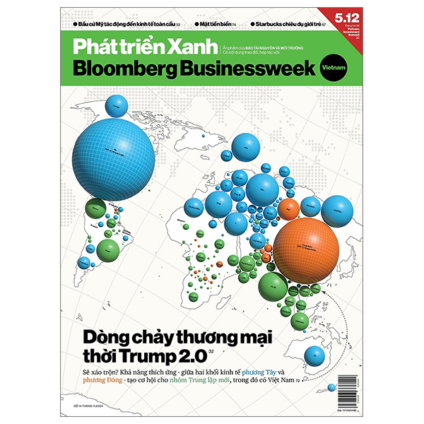 tạp chí blooberg businessweek việt nam - số tháng 11/2024 - dòng chảy thương mại thời trump 2.0