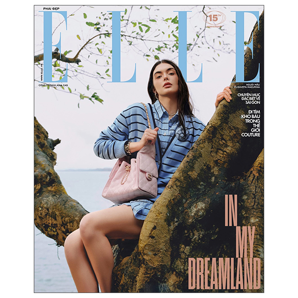 tạp chí phái đẹp elle tháng 3/2025 - in my dream land - bìa người mẫu elizaveta mazurina