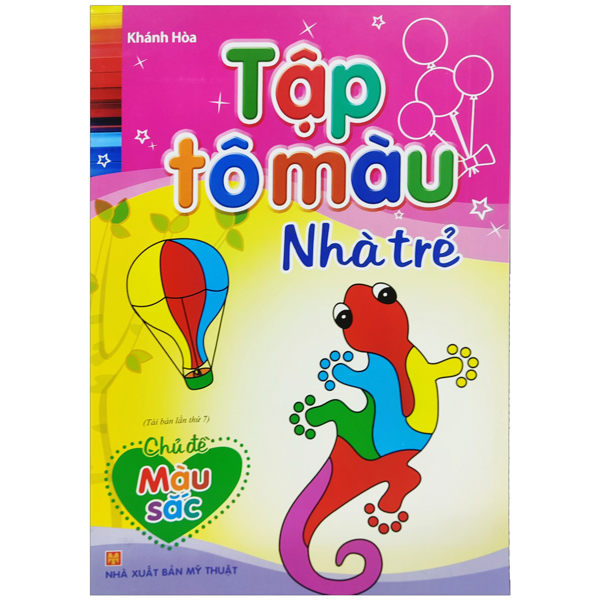 tập tô màu nhà trẻ - màu sắc (2022)