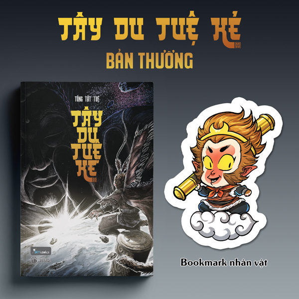 tây du tuệ kẻ - tặng kèm bookmark bế hình nhân vật