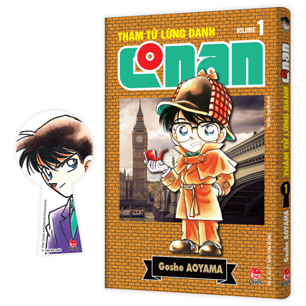 thám tử lừng danh conan - tập 1 - bản nâng cấp - tặng kèm bookmark