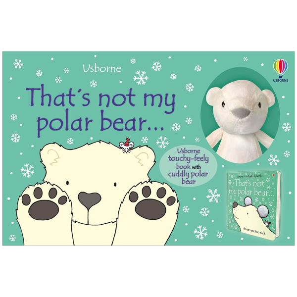 that's not my polar bear... book and toy