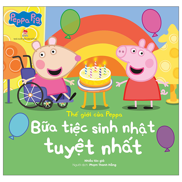 thế giới của peppa - bữa tiệc sinh nhật tuyệt nhất