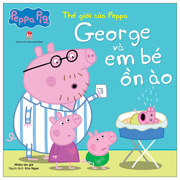 thế giới của peppa - george và em bé ồn ào