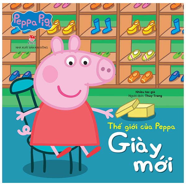 thế giới của peppa - giày mới