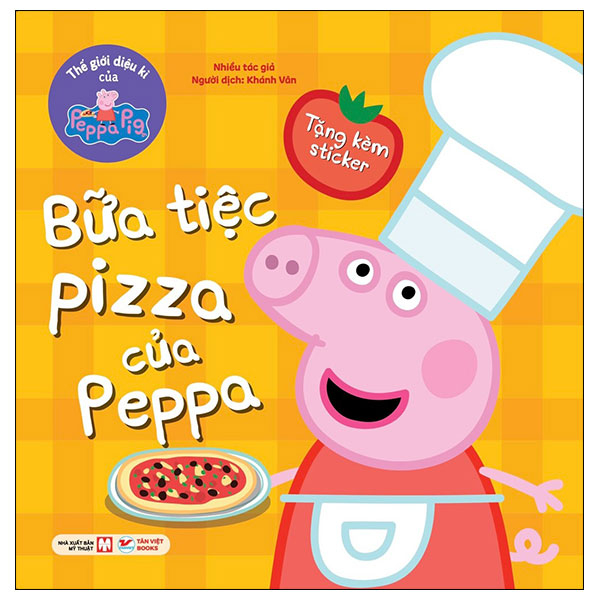 thế giới diệu kì của peppa pig - bữa tiệc pizza của peppa