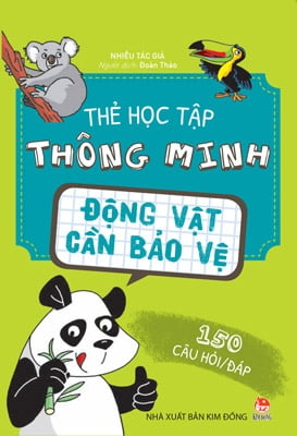 thẻ học tập thông minh - động vật cần bảo vệ