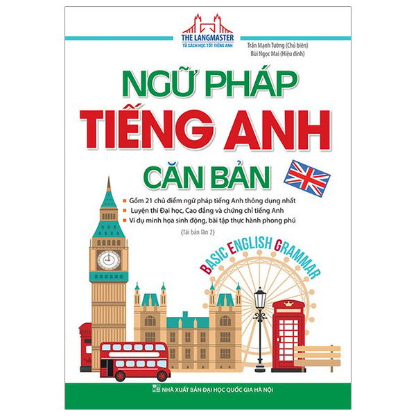 the langmaster - ngữ pháp tiếng anh căn bản (tái bản 2023)