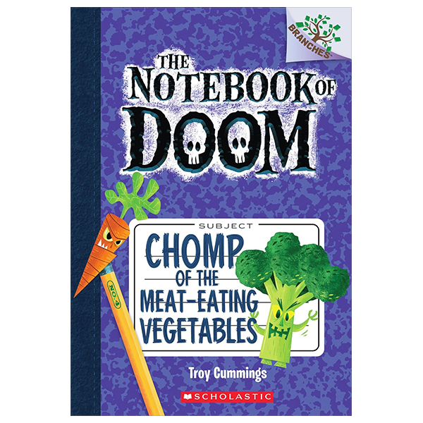 the notebook of doom - book 4 - chomp of the meat-eating vegetables