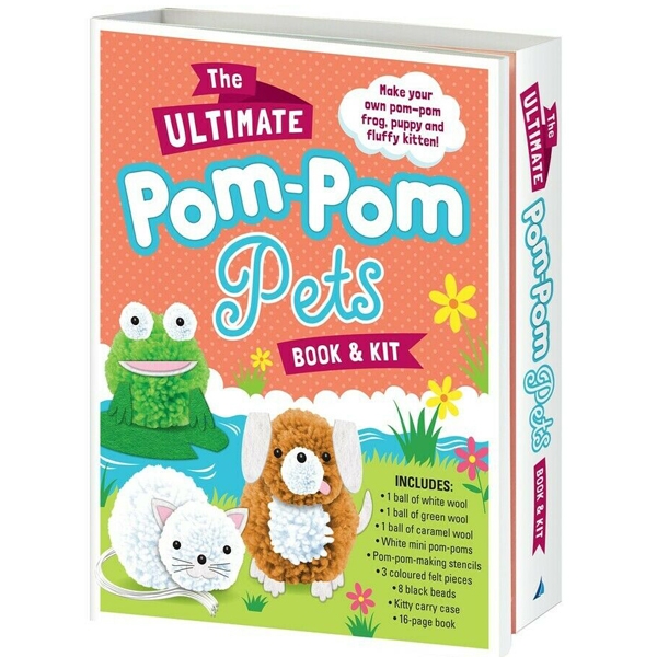 the ultimate pom pom pets book & kit