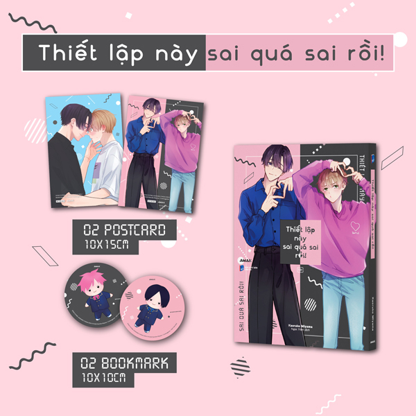 Thiết Lập Này Sai Quá Sai Rồi! - Tặng Kèm 2 Bookmark Tròn + 2 Postcard