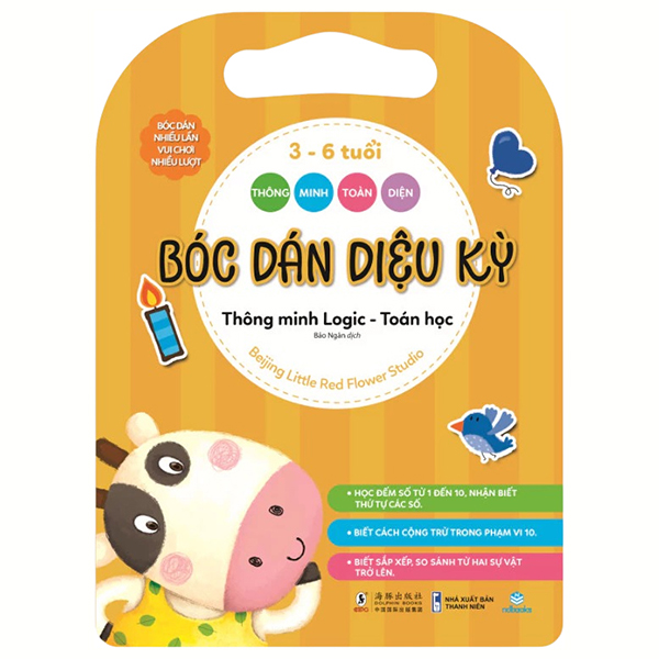 Thong Minh Toan Dien - Boc Dan Dieu Ky - 3-6 Tuoi - Thong Minh Logic-Toan Hoc
