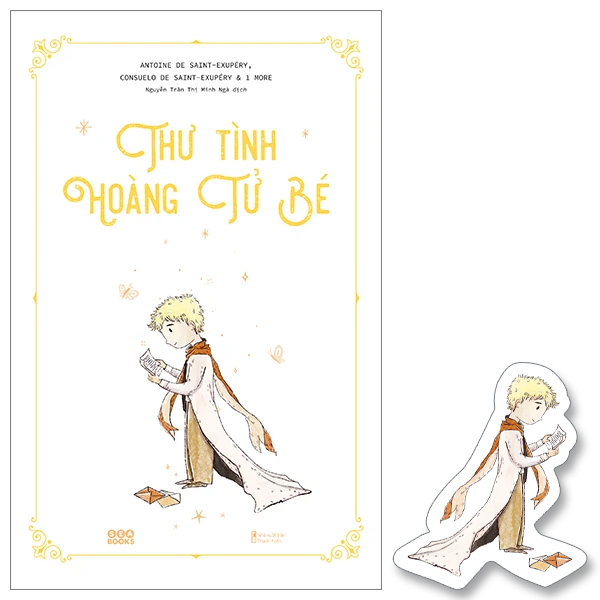 thư tình hoàng tử bé - tặng kèm bookmark