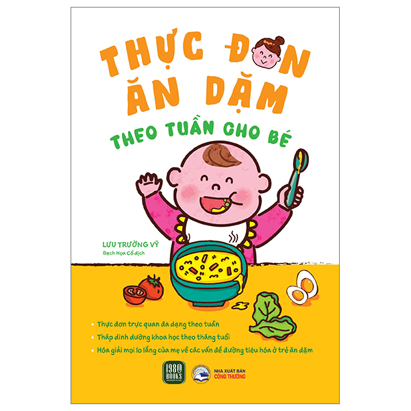 thực đơn ăn dặm theo tuần cho bé