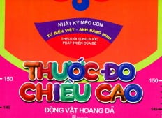 thước đo chiều cao - động vật hoang dã (trí việt)