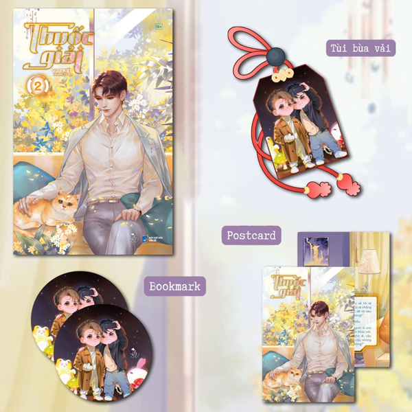 thuốc giải - tập 2 - bản đặc biệt - tặng kèm bookmark + postcard + túi bùa vải
