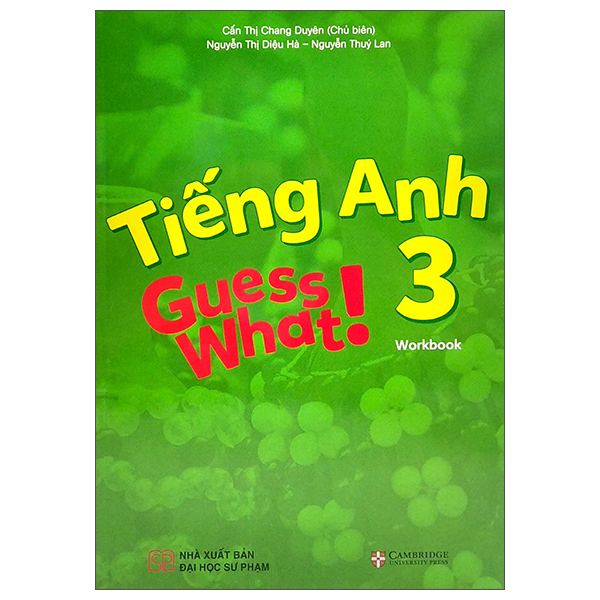 tiếng anh 3 guess what! - workbook (sách bài tập)