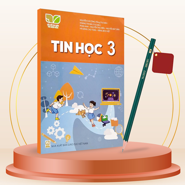 Tin Học 3 (Kết Nối) (Chuẩn) - Kèm Bút Chì 2B Deli 33312-2B