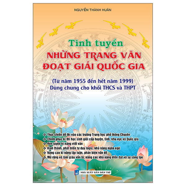 Tinh Tuyen Nhung Trang Van Doat Giai Quoc Gia - Dung Cho Khoi THCS va THPT